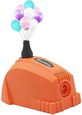 Electric Mini Air Balloon Pump with 20 PCS Balloons, Tuomico 110V~120V Portable Low Noise Inflato... | Amazon (US)