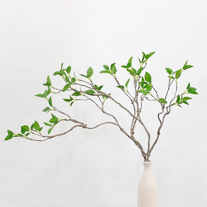 2pcs 30" Bendable Artificial Greenery Stems Faux Plants Indoor for Vase Filler Table Centerpieces... | Amazon (US)