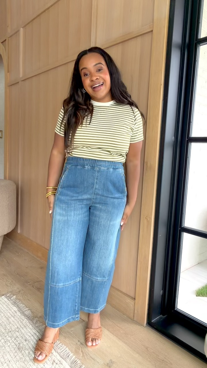 These pull-on jeans from Anthropologie are perfection! They don’t have any zipper or buttons & meet you right where you are. Use code TARYN20

#LTKgrwm #LTKootd #LTKSeasonal