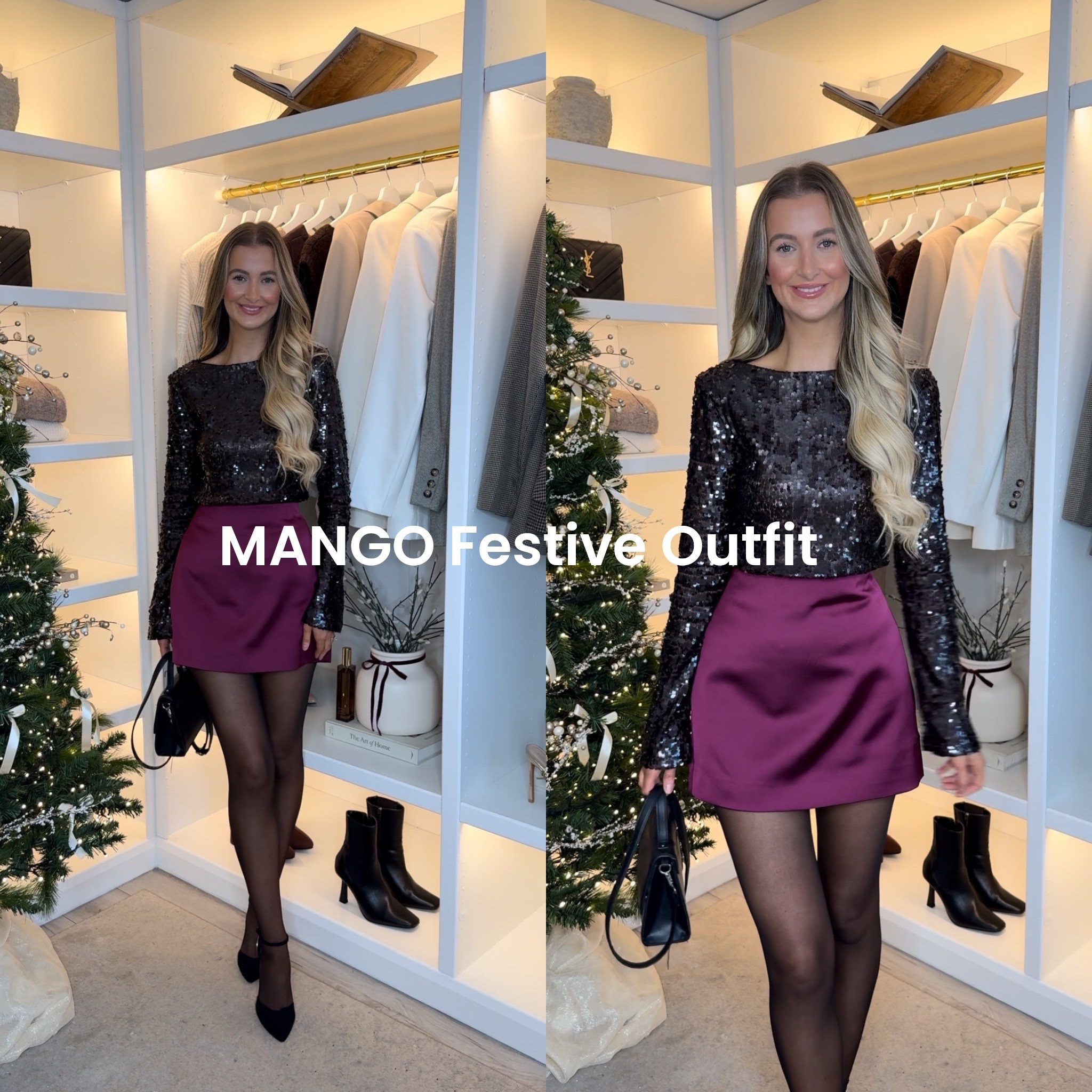 Mango Festive outfit 🤩❤️ perfect Christmas party look! 

#LTKpartywear #LTKfestive #LTKwinter