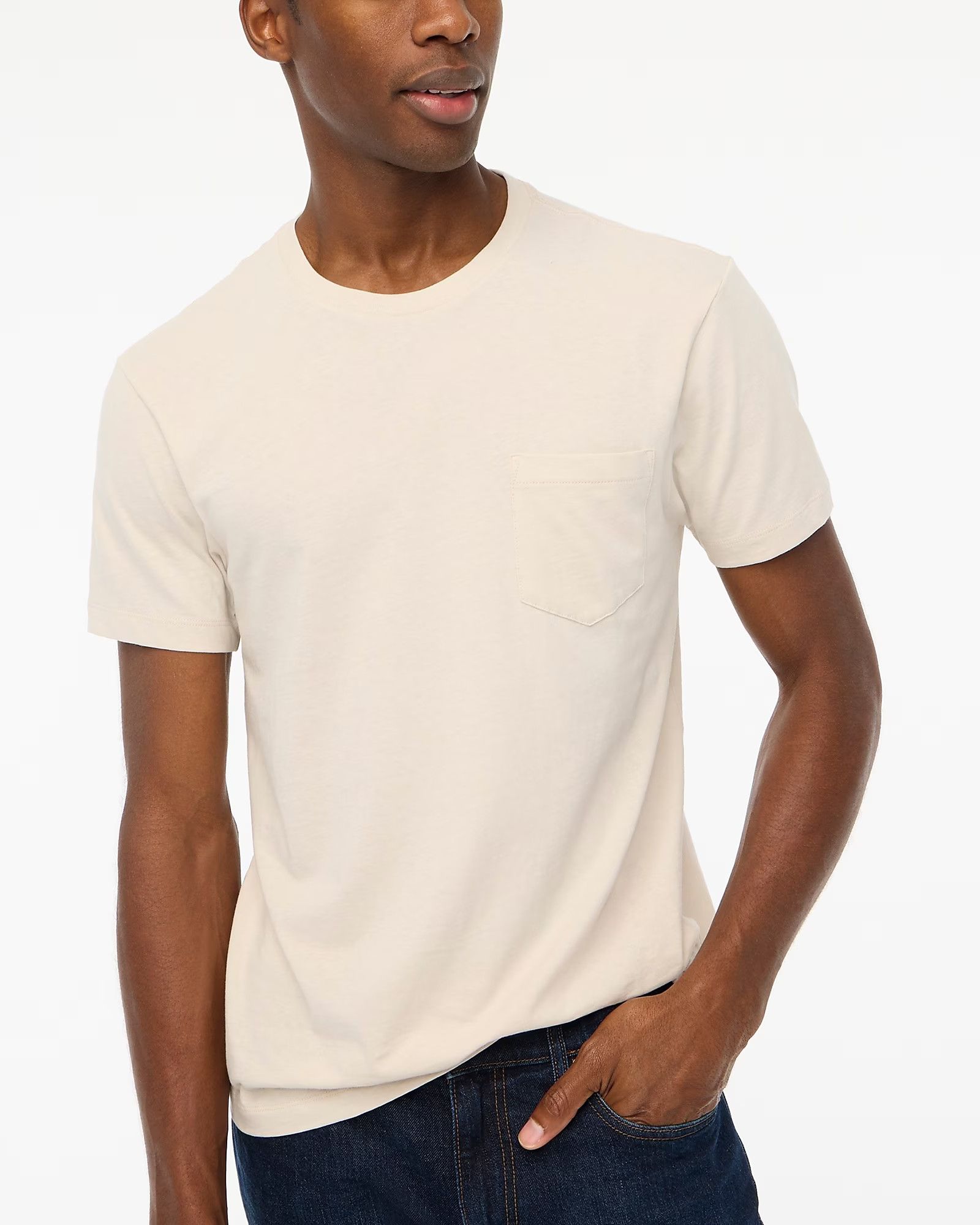 Washed jersey pocket tee | J.Crew Factory