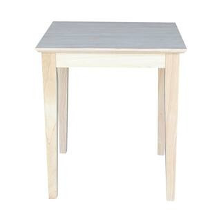 International Concepts Unfinished End Table OT-9TE - The Home Depot | The Home Depot