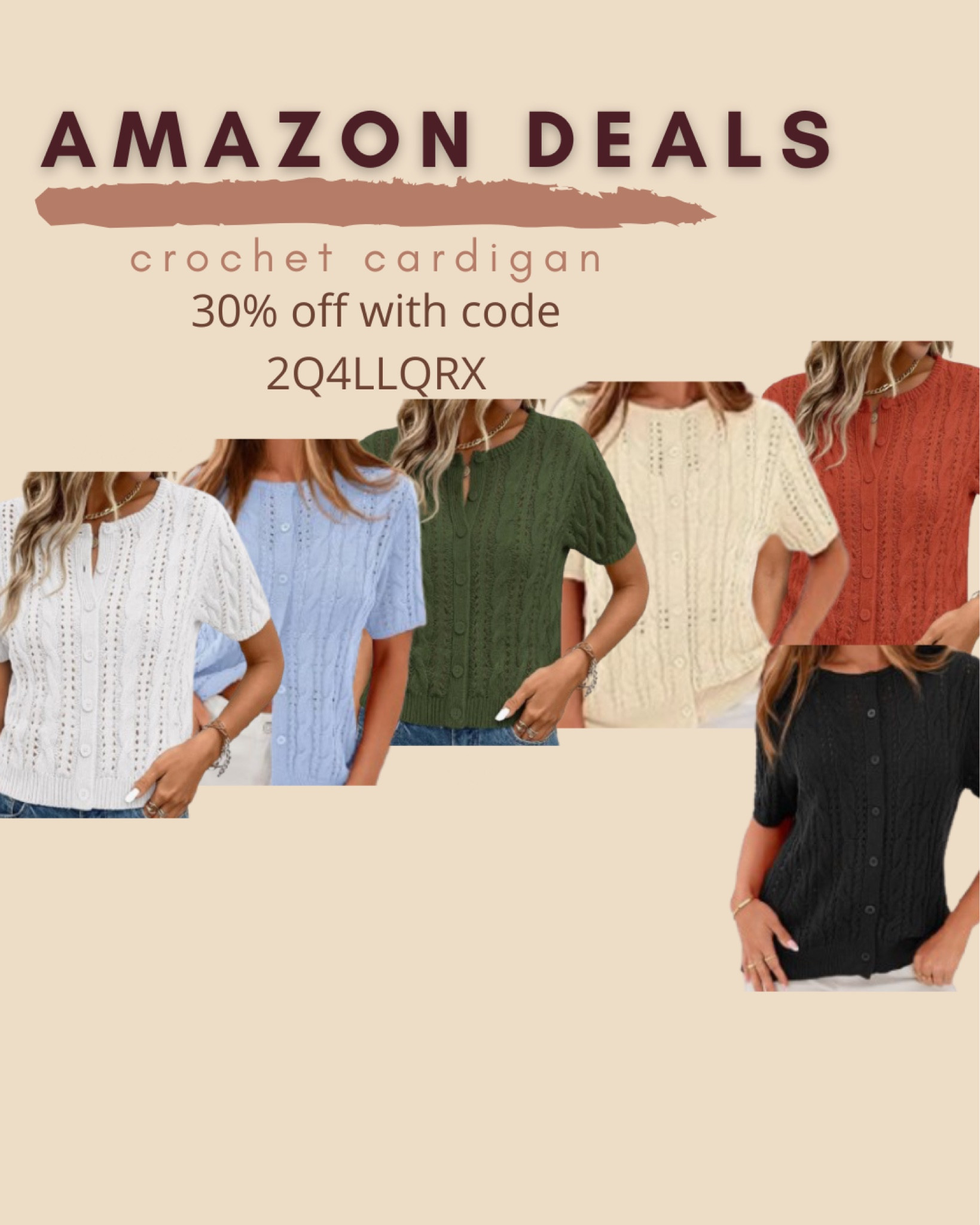 $18 ends 5/4

Amazon fashion
Amazon deals
Cable knit cardigan


#LTKSaleAlert