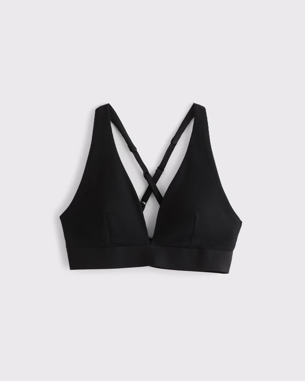 YPB Restore Rib Triangle Bra | Abercrombie & Fitch (US)