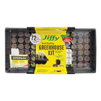 Jiffy 72 -Cell Organic Natural Tray | Lowe's