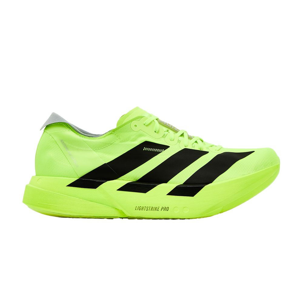 adidas Adizero Adios Pro 4 'Lucid Lemon Black' | Green | Men's Size 8.5 | GOAT
