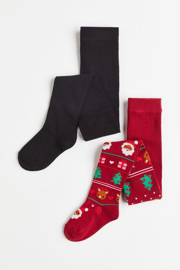 2-pack Fine-knit Tights | H&M (US + CA)