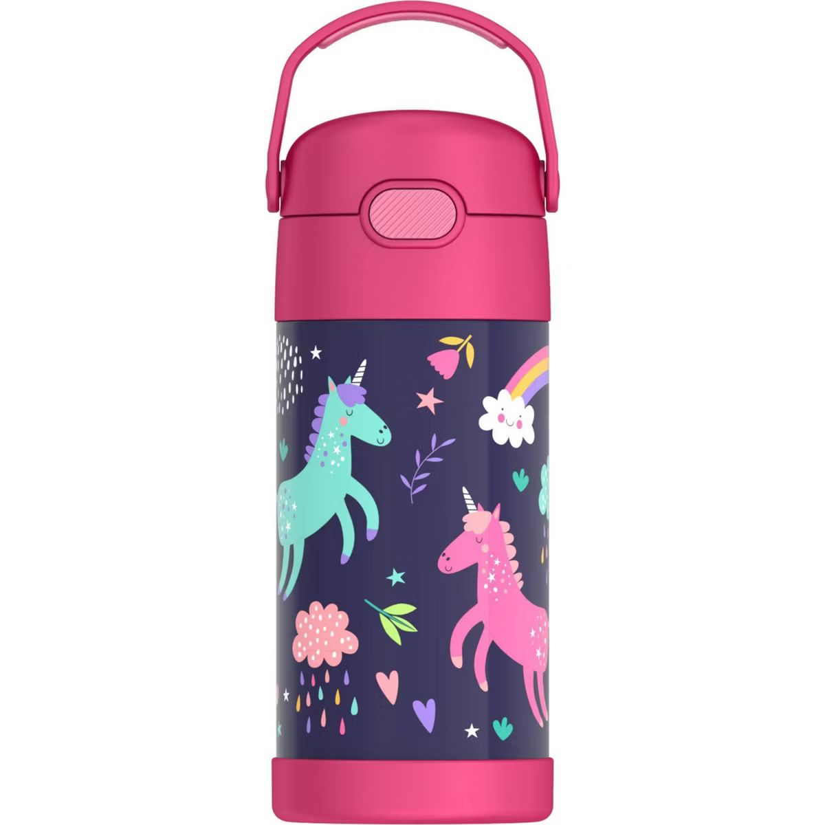 Thermos Kids' 12oz Stainless Steel FUNtainer Water Bottle with Bail Handle | Target