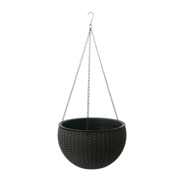 Self-Watering Resin Hanging Planter (Set of 2) | Wayfair North America