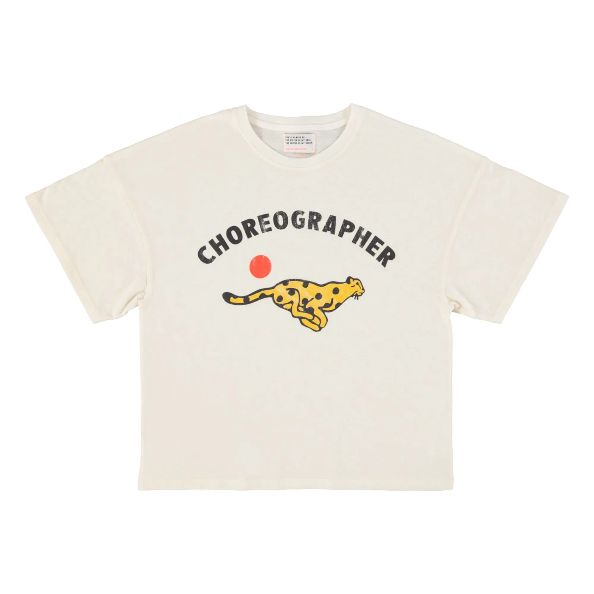 Marta Linen and Cotton T-shirt | Ecru | Smallable