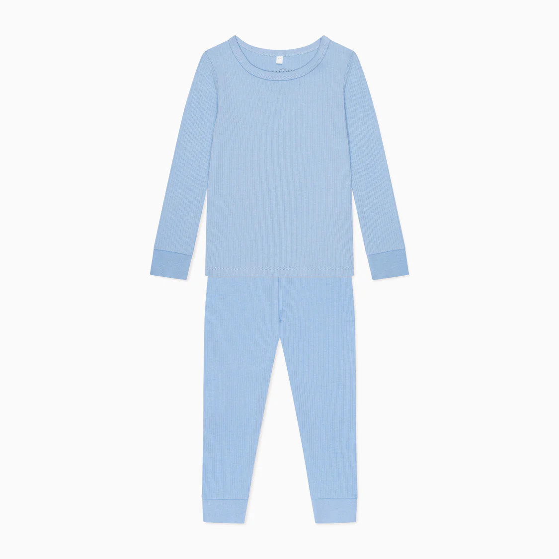Hydrangea Ribbed Pajama Set | Baby Mori (US)
