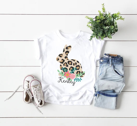 Easter Shirt for Girls  Personalized Easter Shirt for Girls  | Etsy | Etsy (US)