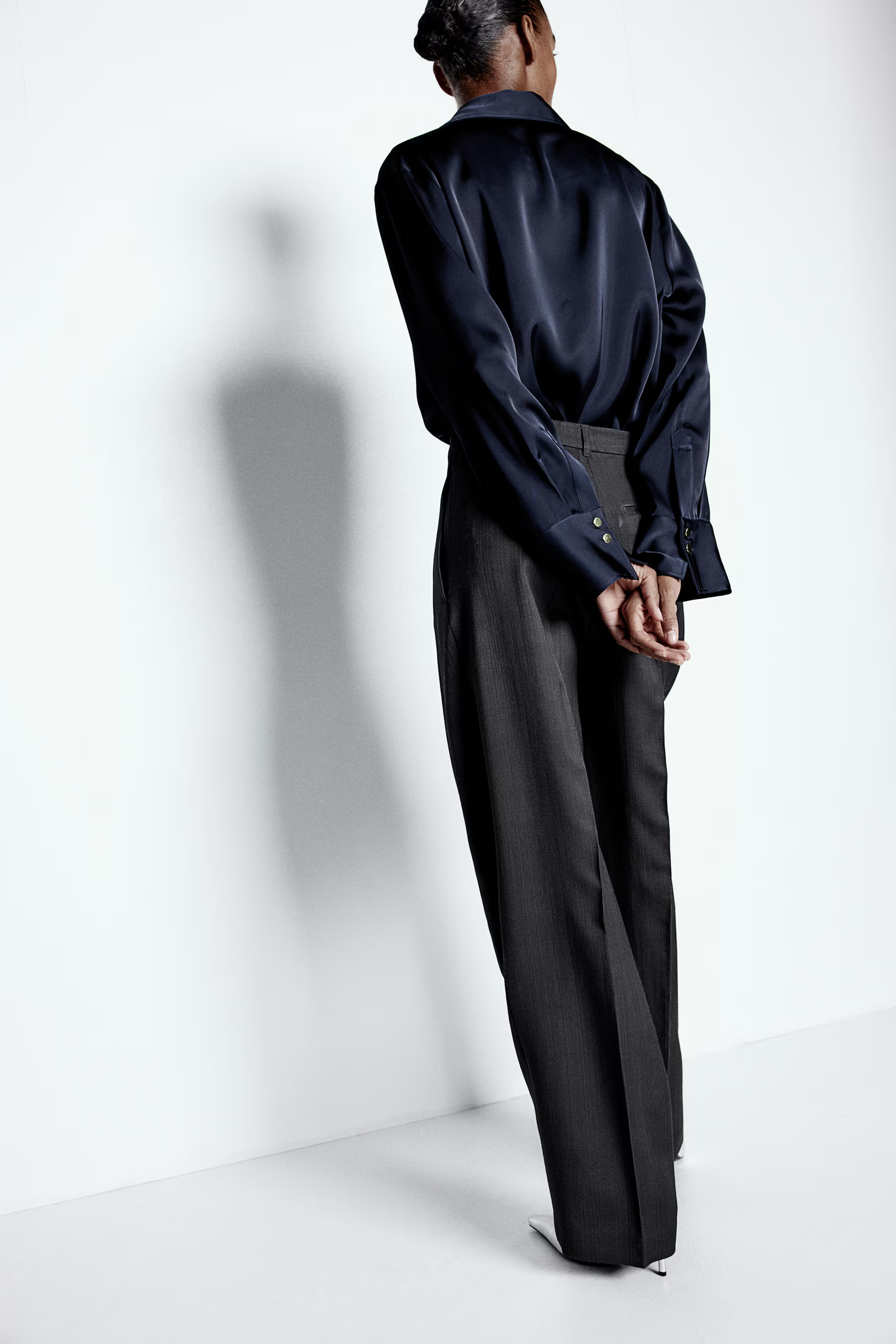 Satin shirt | H&M (UK, MY, IN, SG, PH, TW, HK)