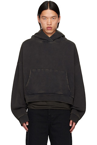 Black Heavy Hoodie | SSENSE