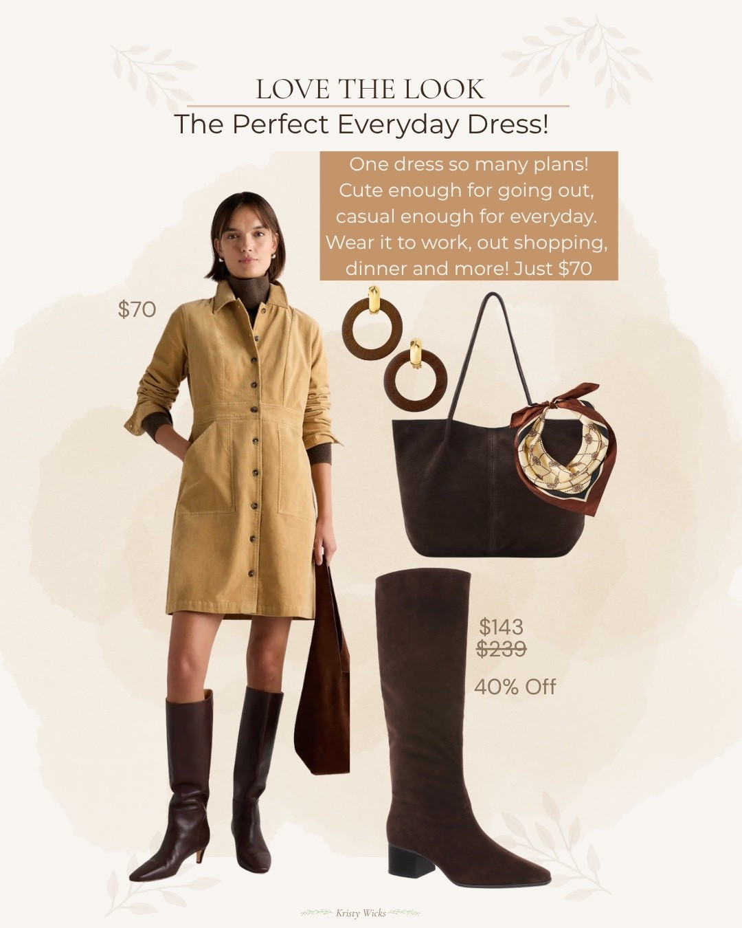 Love the look the perfect everyday dress only $70!

#LTKTravel #LTKWorkwear #LTKootd