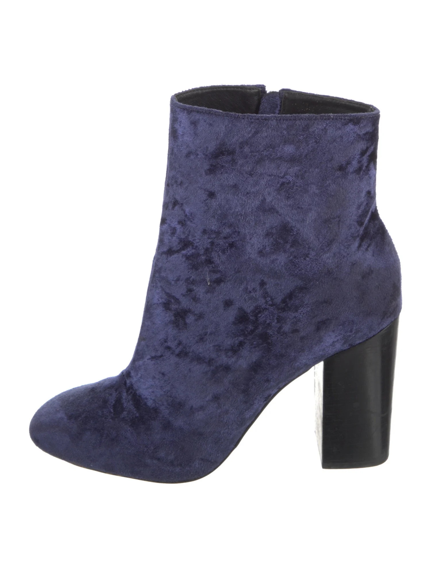 Velvet Printed Boots | The RealReal