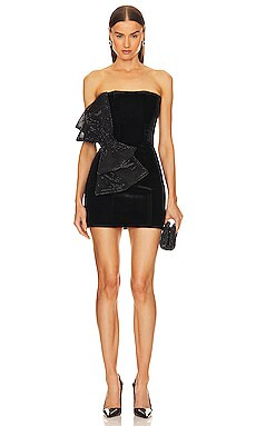 Velvet Dress With Bow
                    
                    Santa Brands | Revolve Clothing (Global)