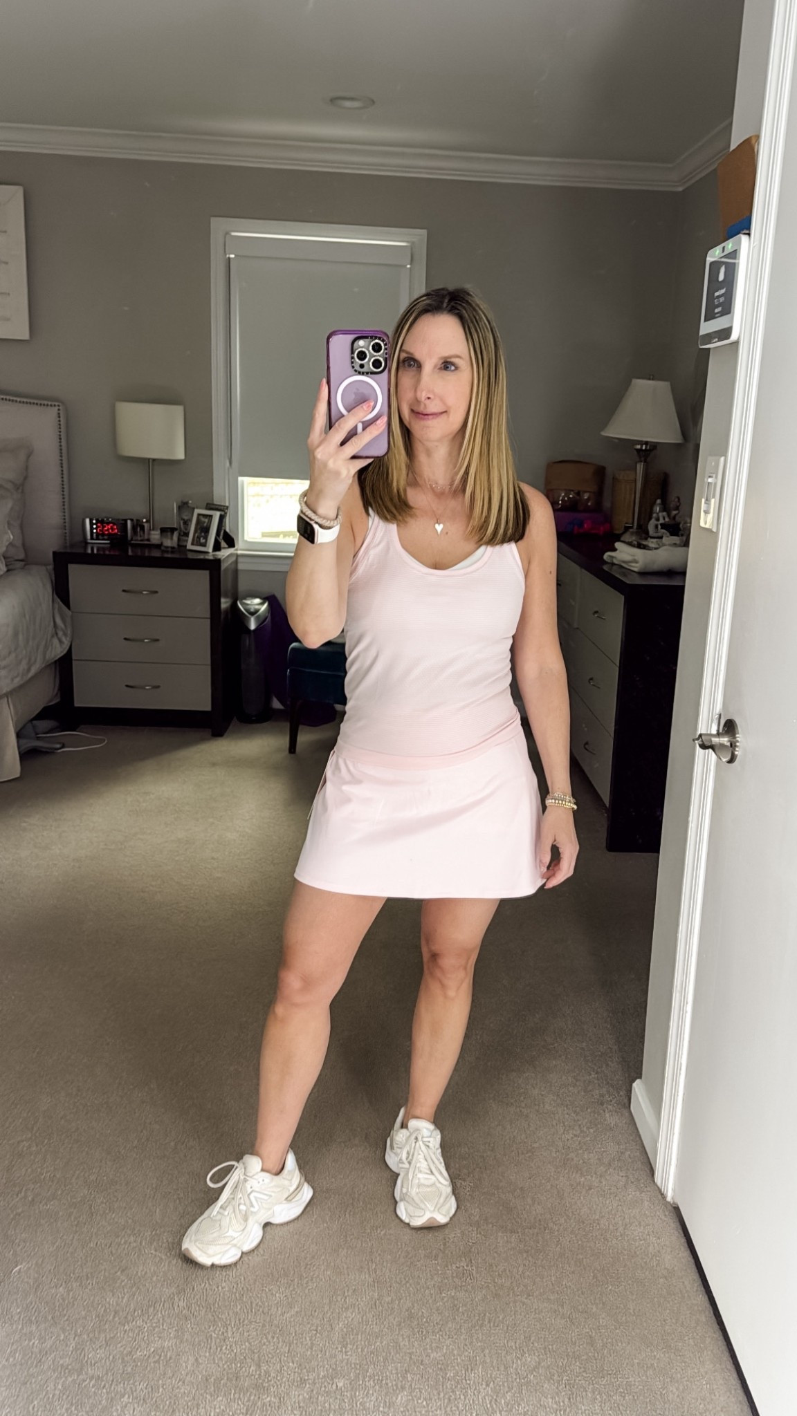 Lululemon pink pearl tank and skirt

#LTKOver40 #LTKActive