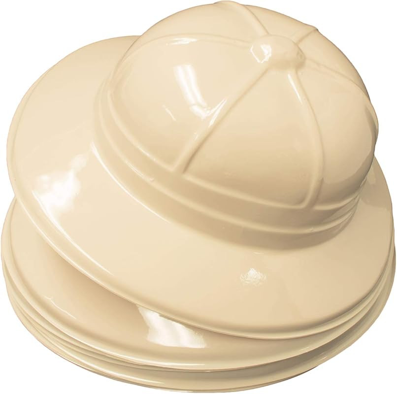 Super Z Outlet Safari Party Hats Plastic Jungle Theme Animals Explorer Pith Halloween Costume Toy... | Amazon (US)