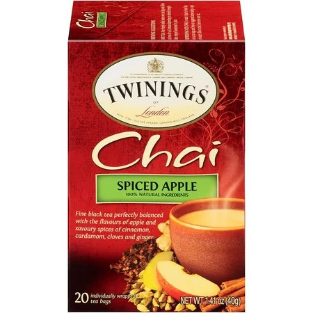 TWININGS TEA, TEA,CHAI,SPICED APPLE 20 BAG | Walmart (US)
