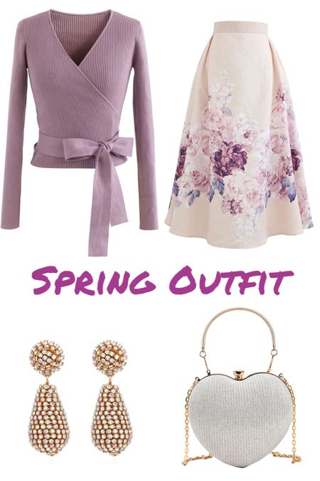 Purple lilac spring outfit idea.

#weddingguest #vacationoutfit #easter #skirt #summer


#LTKSeasonal #LTKwedding