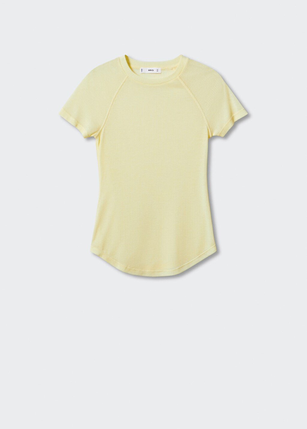 Maglietta dettaglio cucitura -  Donna | Mango Italia | Mango IT