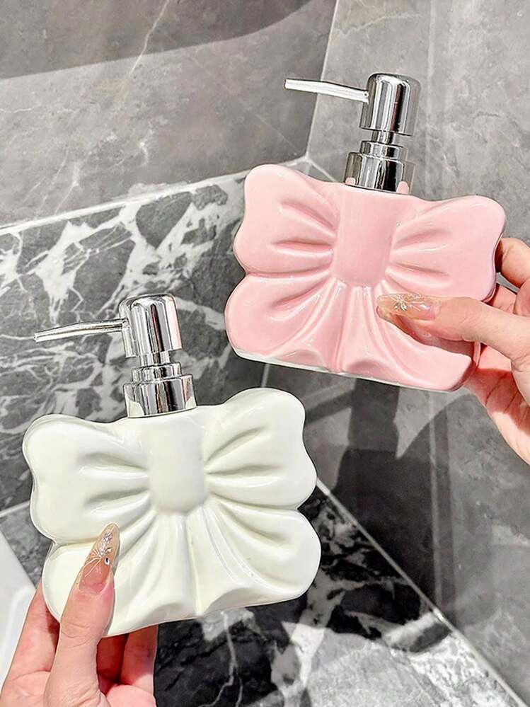 $11.47       
    $14.90
   
  -23%
        1pc Nordic Style Cute Bow Ceramic Refillable Shampoo ... | SHEIN