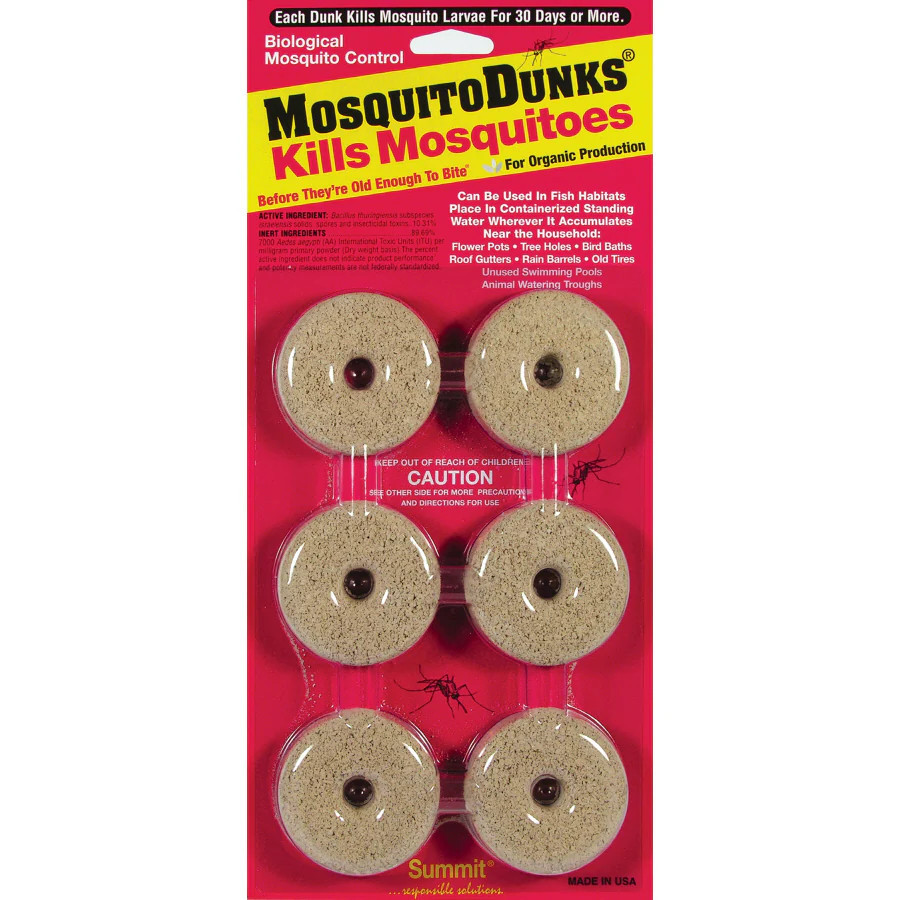 Mosquito Dunks 6 -Count Organic Natural Ready to use Mosquito killer 6 -Pack one_size | MODU1 | Lowe's
