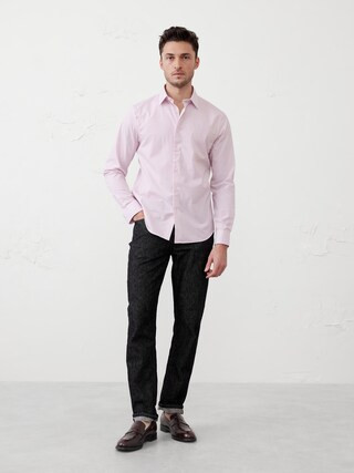 Slim Untucked Dress Shirt | Banana Republic Factory