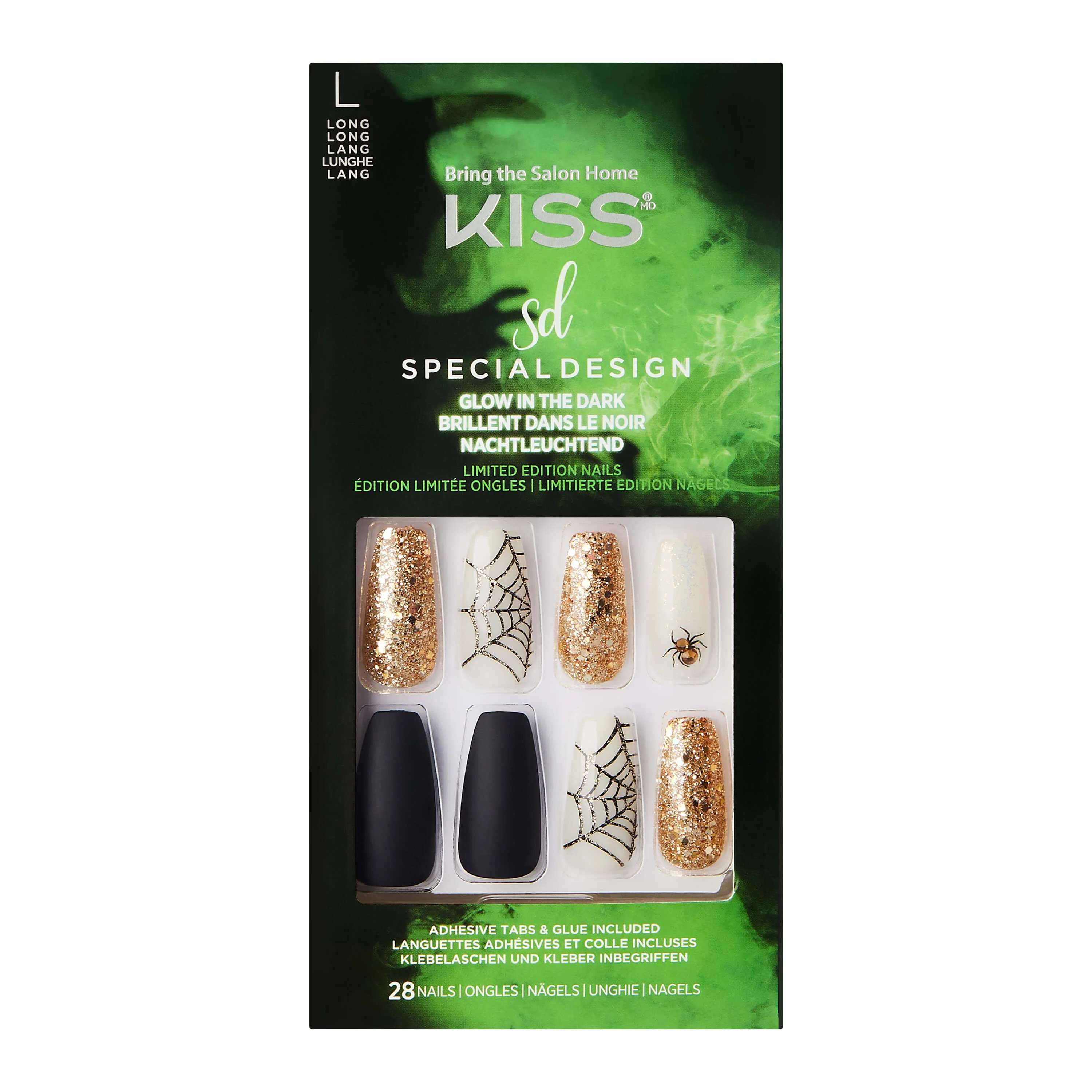 Kiss Halloween Design Nails - Ghost Town - Walmart.com | Walmart (US)