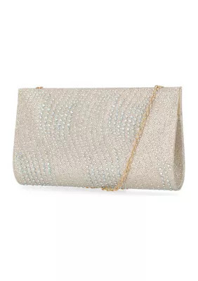 Jessica McClintock Elaine - Lurex Stones Clutch | Belk