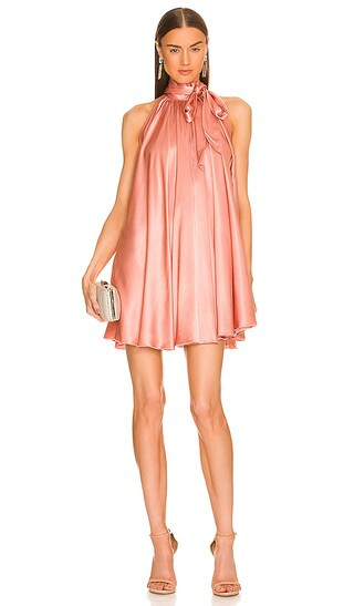 Michael Costello x REVOLVE Marisol Mini Dress in Pink. - size XXS (also in M, S, XS) | Revolve Clothing (Global)