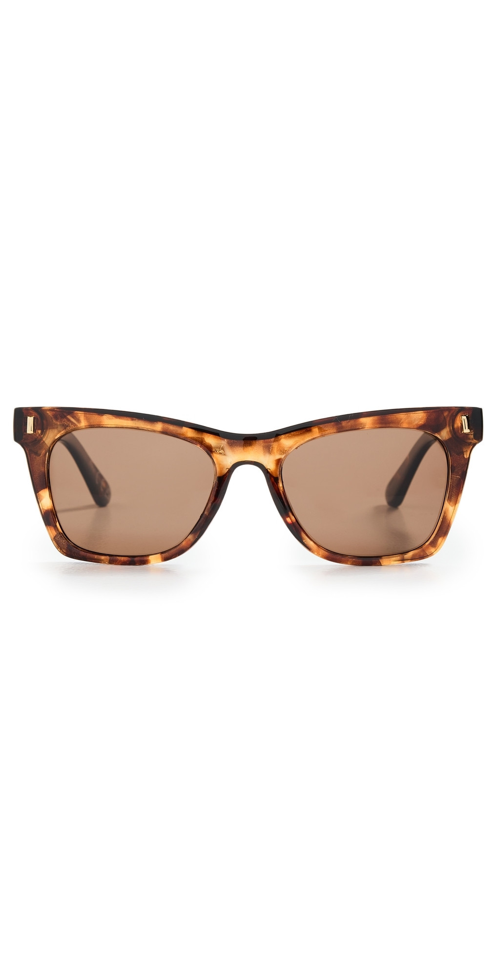 AIRE Bellatrix Sunglasses Dark Tort Brown Mono Polarized One Size | Shopbop