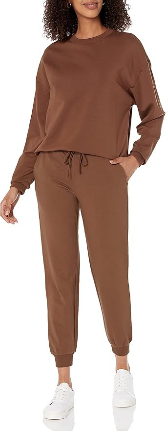 The Drop Women's Grace Supersoft Stretch Rib Cuff Jogger | Amazon (US)