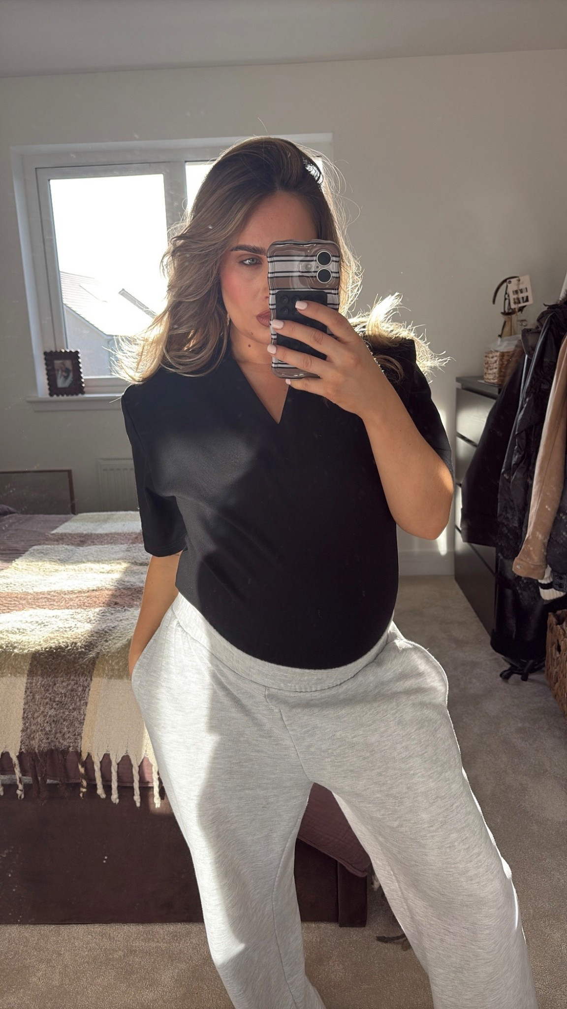 Petite bump friendly joggershe's

#LTKmaternity #LTKspring #LTKuk