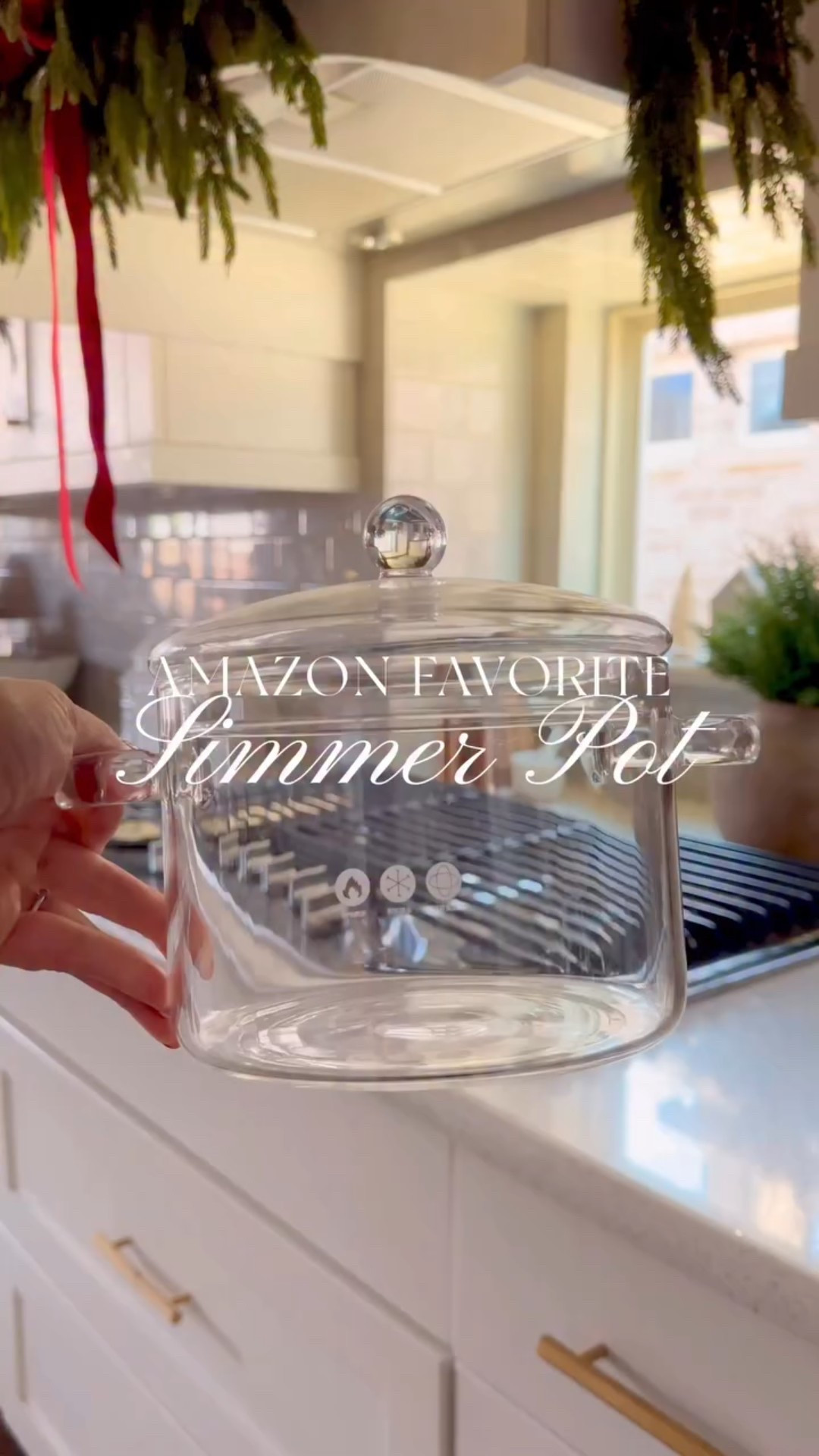 My favorite Amazon simmer pot is my secret to making our home smell like Williams Sonoma during the holidays. I love adding oranges, cinnamon sticks, cloves, and rosemary—it’s the easiest way to fill the house with that cozy, festive scent without lighting a candle. ✨ 

#amazonhome #holidaydecor #simmerpot #amazonfinds #christmasdecor #holidayhome

#LTKHoliday #LTKSeasonal