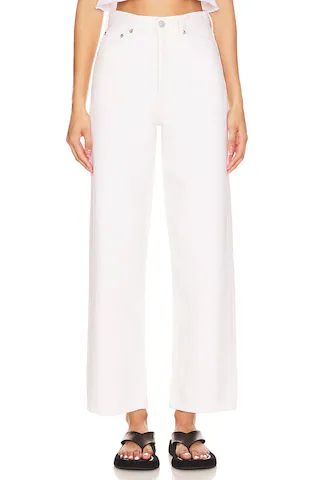 AGOLDE Ren High Rise Wide Leg in Fortune Cookie from Revolve.com | Revolve Clothing (Global)