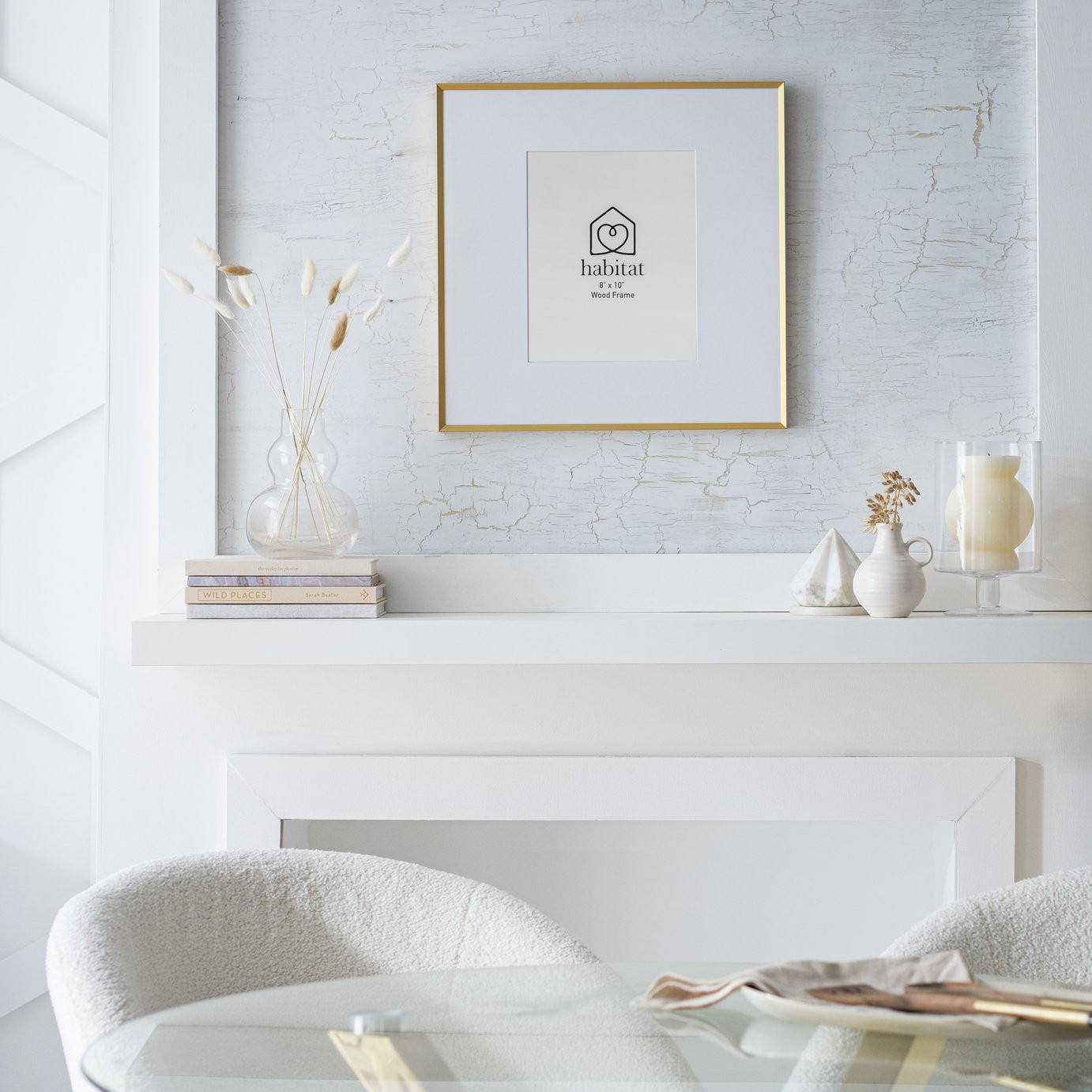 Habitat Gold Effect Metal Picture Frame - 8x10 | argos.co.uk