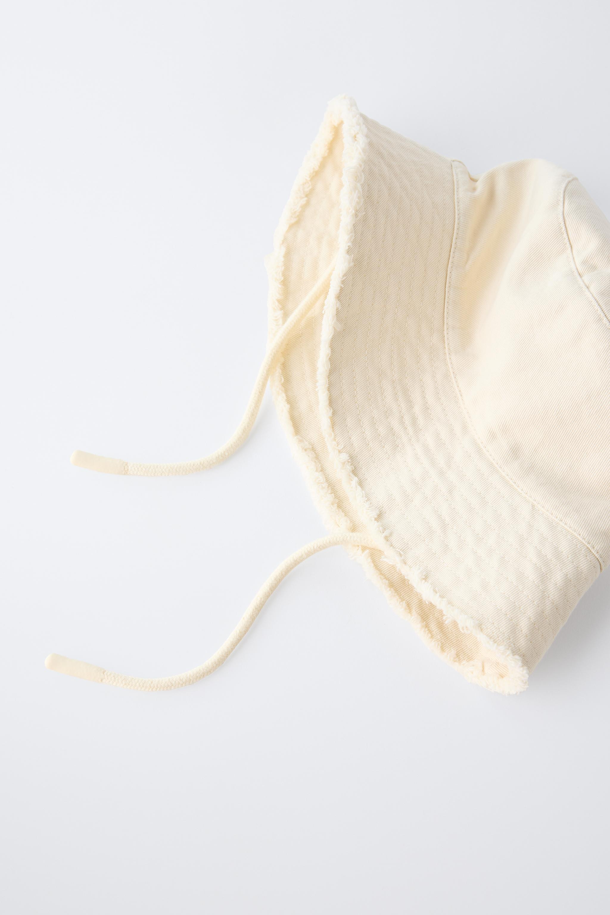 FRAYED BUCKET HAT | Zara US