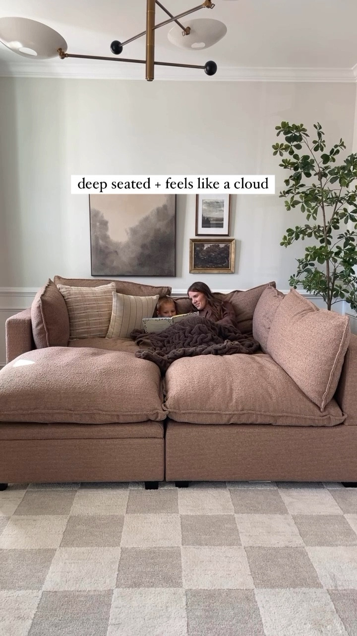 A pet-friendly, boy mom approved, washable, modular, liquid and stain resistant couch with storage?! Say less! We have two @albanyparkhome Kova’s they’re that good! 

#LTKHome #LTKFamily #LTKSaleAlert