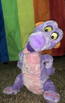 Large 20" Figment Plush Purple Dragon Disney Parks Epcot Exclusive  | eBay | eBay US