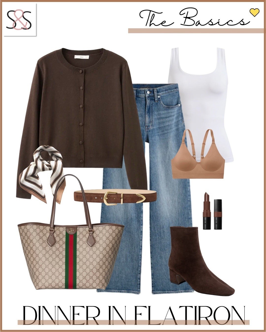 These are the basics I reach for - A soft cardigan, classic denim, and ankle boots always work for dinner in the city.

spring dinner outfit ideas, NYC dinner outfit women, casual chic spring look, cardigan outfit spring, straight leg jeans outfit women, neutral spring outfit, everyday city style, spring capsule wardrobe outfits



#LTKWorkwear #LTKSeasonal #LTKOver40