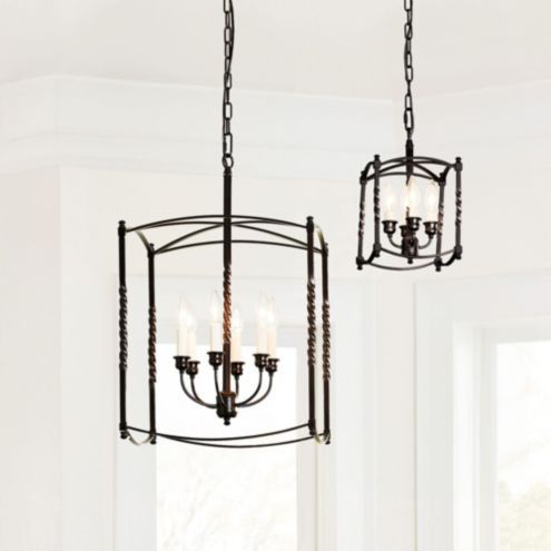 Carriage House  6 Light Birdcage Pendant Hanging Fixture Extra Large | Ballard Designs, Inc.