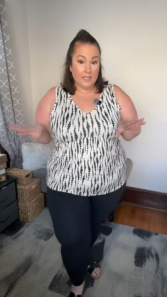 Absolutely love this tank top that covers the belly 👏🏼✨

#LTKPlusSize
