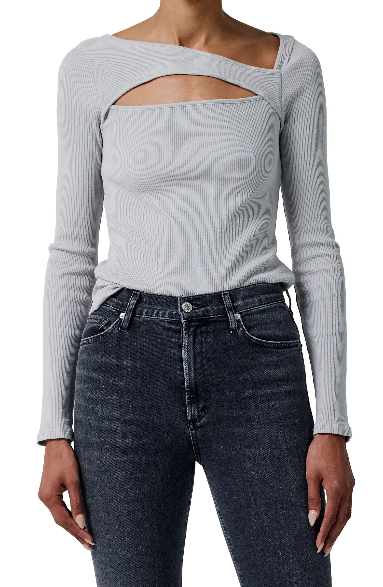 Iris Cutout Long Sleeve Top | Nordstrom