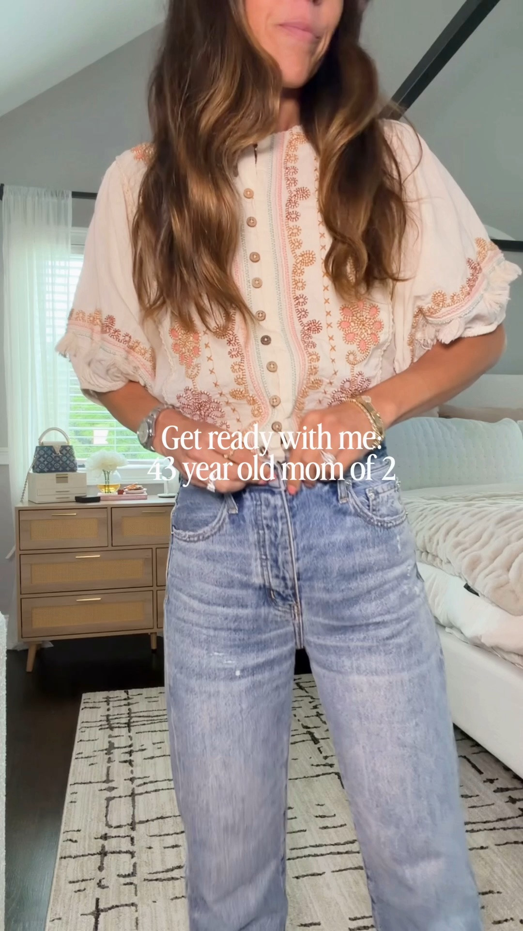 I put this top on and immediately knew it was a keeper 🤍🌸

The embroidery, the little details, the easy fit… it’s one of those pieces that makes a simple jeans outfit look so put together. The kind of top you’ll reach for all summer because it does all the work for you.

If you’re looking for a cute top that looks way more expensive than it is… this one’s it. ✨

💌type “TOP” and I’ll send you all the details
🔗

#LTKootd #LTKmomlife #LTKOver40