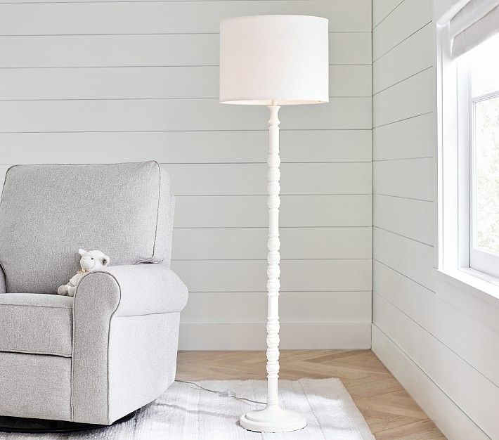 Layla Spindle Floor Lamp | Pottery Barn Kids