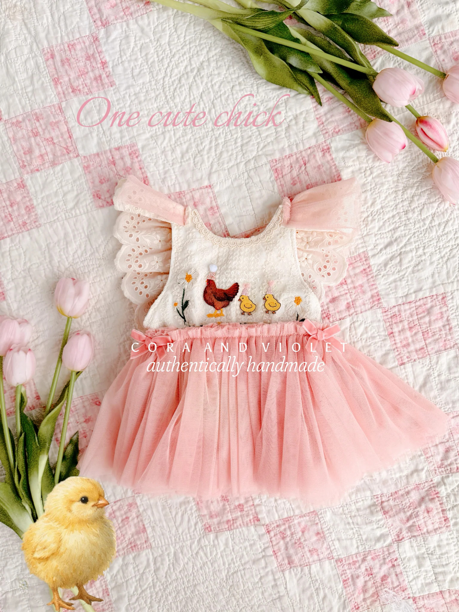 Cora and Violet One Cute Chick | Heirloom Birthday Dress - Shop | Shop.com