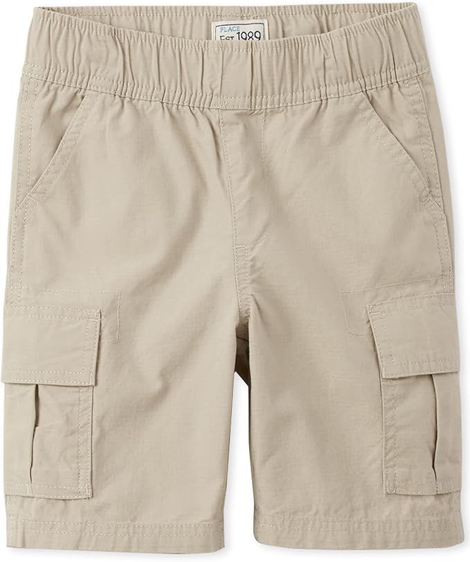 The Children's Place Baby Boys' and Toddler Pull on Cargo Shorts | Amazon (US)