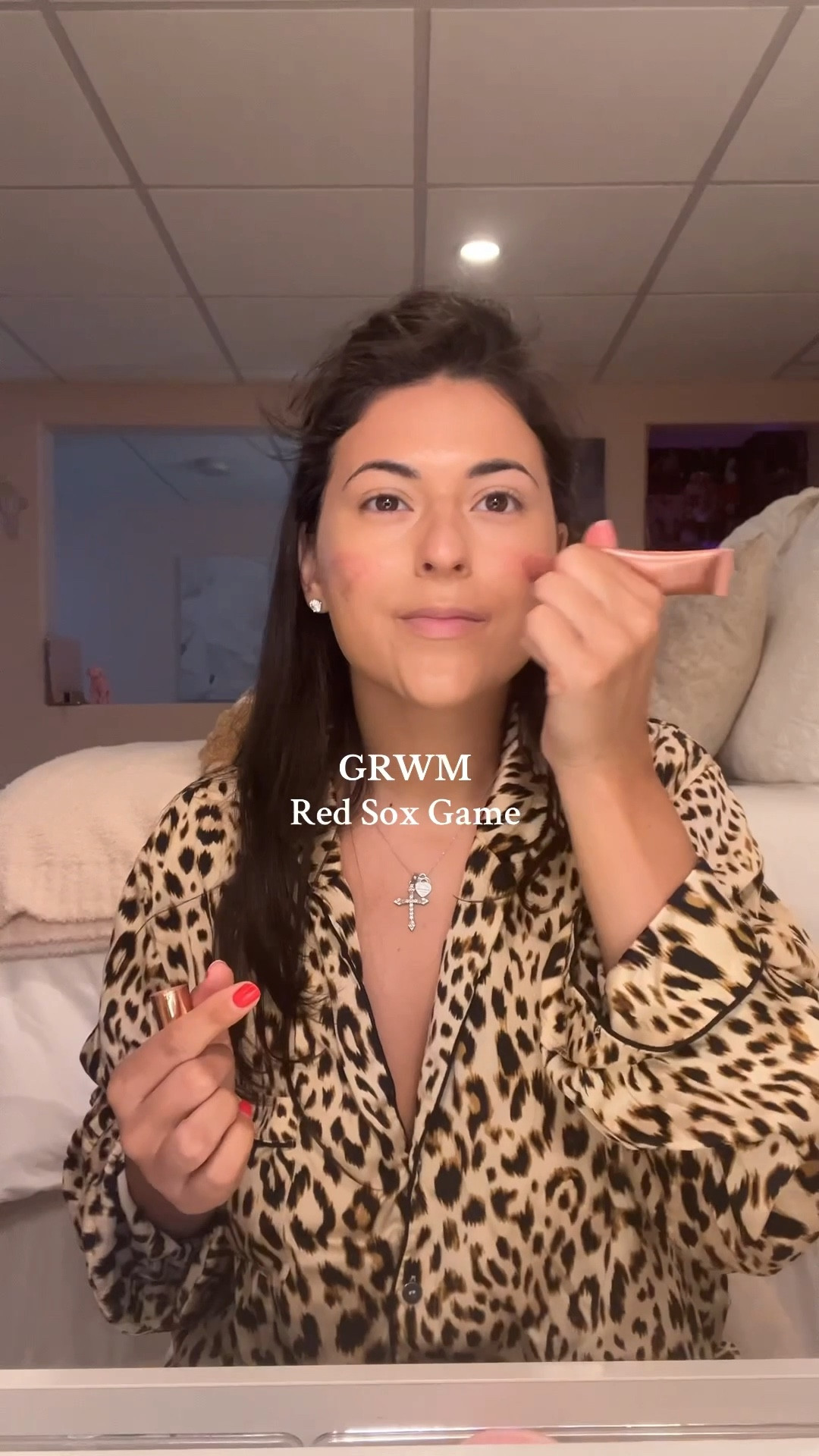 GRWM for a red sox game 

#LTKStyleTip #LTKBeauty